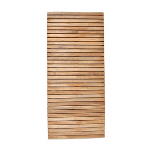 Paneles de Cerca Horizontales de Madera Ecológica para Granjas y Deportes, Decoración para Jardín y Hogar con Madera Merbau y Servicio de Modelado 3D - Product Image 1