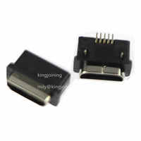 Connecteur de charge micro USB 5pin port de prise jack 5P IP67 connecteur magnétique d'alimentation cc à courant élevé IPX6 étanche