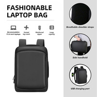 Sac à dos de voyage sportif décontracté imperméable avec logo personnalisé, chargement USB, pour ordinateur portable et affaires