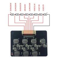 Égalisation Active Équilibreur 3S 4S 1.2A Li-ion Lifepo4 Lithium BMS D'énergie Inductive Carte de Transfert BMS 3S 4S 5S 6S 7S