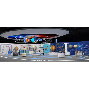 Museo de Ciencias Interactivo Educativo STEM con Temática Espacial para Niños, Parque de Atracciones, Museo Infantil de Metal, Personalizable - Product Image 2