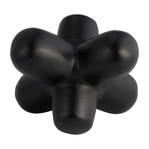 Oggetto Decorativo in Metallo a Forma di Jack, Scultura Moderna Ornamentale per Casa, Bagno, Ufficio, Soggiorno - Product Image 3