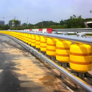 China Manufactured Anti-corrosion Engineer Grade Reflective Long Life Traffic Safety Highway Guardrail Roller Barrier EVA - Product Image 1