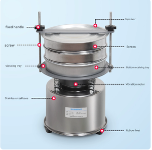 Machine de criblage vibratoire standard Exuan 220V 90W 10kg pour l'inspection et l'analyse des écrans - Product Image 3