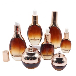 Botellas de Vidrio de Lujo de Alta Calidad para Suero, 1 oz 2 oz, Capacidad de 50 ml, con Tapa de Rosca y Bomba Dosificadora para Crema Facial para el Cuidado de la Piel - Product Image 6