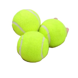 Balles de tennis professionnelles de haute qualité, logo personnalisé, vente en gros, caoutchouc naturel, haute visibilité - Product Image 2