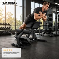 Chaise romaine la plus vendue pour salle de sport commerciale, banc d'extension dorsale, machine d'entraînement corporel, banc romain