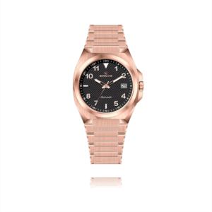 นาฬิกาข้อมืออัตโนมัติ RHYNOFIT รุ่นหน้าปัดคาร์บอนไฟเบอร์สีขาว ขอบหน้าปัดแบบ Single Window Polish Bezel พร้อมเข็มบอกเวลา - Product Image 5