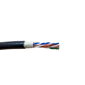 Cavo di Comunicazione per Esterni ad Alte Prestazioni Cat Six U/UTP con Rivestimento Impermeabile in PE per Recinzioni - Product Image 1