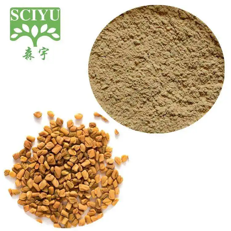 Pincredit bán buôn nóng bán Fenugreek Saponin chiết xuất hạt bột