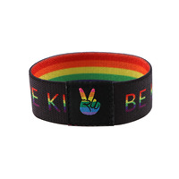 Sensibilisation à l'autisme Jigsaw Puzzle Wrap Bracelet Bracelet élastique coloré pour femmes et hommes Accessoires pour femmes et hommes