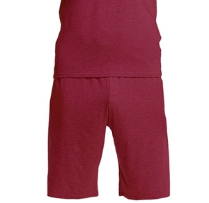 ชุดผ้าฝ้ายสองชิ้น,ชุดสั้นสีพื้นลำลอง - Product Image 1