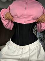Faja colombiana moldeadora de látex para mujer, corsé deportivo, entrenador de cintura, moldeador de cuerpo, para quemar grasa durante el ejercicio.