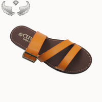Sandales décontractées à enfiler pour femmes, idéales pour les spécialistes OEM/ODM de la mode, avec semelle confortable et durable
