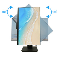 Venta caliente AIO 23,8 pulgadas todo en uno computadora I3 i5 i7 i9 juego computadora de escritorio todo en uno oficina de negocios diseño de educación en el hogar