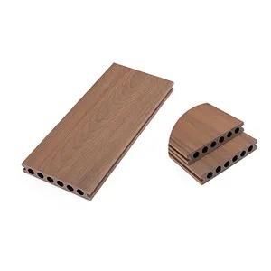 High quality new technology composite outdoor wpc wood waterproof decking