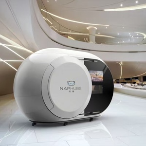 Cabine de sommeil personnalisée en usine, type pod, pour hôtels et aéroports, avec ventilation, éclairage et alimentation électrique, pour <span class=keywords><strong>micro</strong></span>-espaces de sommeil - Product Image 5