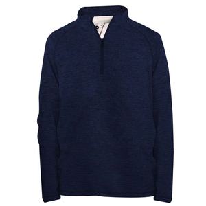 Logo personnalisé bébé enfants quart de fermeture éclair léger <span class=keywords><strong>50</strong></span> + UPF 4 voies extensible 92% polyester 8% Spandex enfant en bas âge garçons 1/4 pull à fermeture éclair - Product Image 4