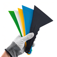 Kit de herramientas para vinilo automotriz: Espátulas de múltiples durezas para tintado de ventanas y trabajos con películas de protección de pintura