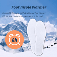 Chauffe-pieds d'extérieur pour l'hiver avec adhésif, chaleur continue pendant 10 heures, certifié CE MDR, coussin chauffant pour les pieds