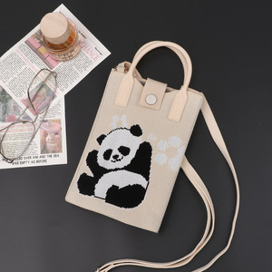 Sac à main décontracté pour femme, nouveau modèle léger, sacoche portable multifonctionnelle pour téléphone portable, fermeture ouverte, en polyester, pour usage quotidien - Product Image 6