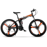Vélo de montagne 26 pouces à suspension intégrale, cadre pliable, frein à disque hydraulique, vélo de montagne pour adultes