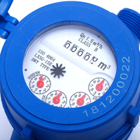 Nissi — dispositif de mesure de débit en plastique, à multi-jet, en Nylon, classe B, 15mm, outil de mesure de la consommation d'eau, connecteur ISO 4064, meilleure vente du brésil