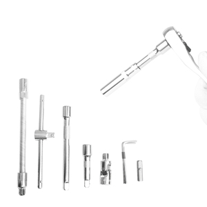 53Pcs Ô Tô Kit Tùy Chỉnh Tự Động Dụng Cụ cầm Tay Bộ Với Trường Hợp Khó Khăn Bao Gồm Ổ Cắm Ratchet Cờ Lê Cờ Lê Cờ Lê OEM Hỗ trợ - Product Image 4