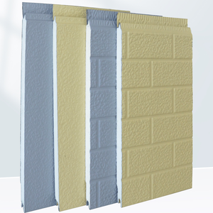 Panneaux en métal pré-câblés prêts à l'emploi, revêtement extérieur, 16 mm, isolation ignifuge en PU, <span class=keywords><strong>façade</strong></span> - Product Image 3