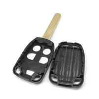 Carcasa para Llave Inteligente de Auto, Negra, 5 Botones, Protectora, Reemplazo de Cubierta para Llave de Auto, Control Remoto, Estuche para Llaves de Vehículo