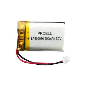 PKCELL 3.7V 402025 402030超薄型Li-Poly充電式バッテリー150mah 200mahポータブル機器用リチウムイオンバッテリーパック - Product Image 1