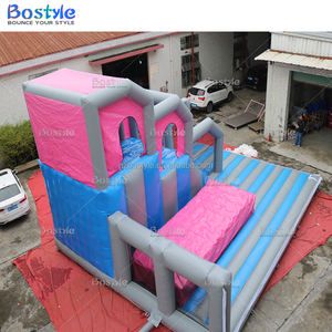 Fábrica al por mayor gigante inflable señalización pared inflable barato valla plegable pared inflable Banner pared para eventos - Product Image 5