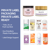 Bâton déodorant à base de plantes sans plastique et sans bicarbonate de soude Baume pour hommes et femmes