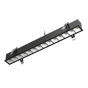 Lumière linéaire encastrée à LED anti-éblouissement, UGR inférieur à 16, 140 lm/w, 50w 60w 120cm 150cm - Product Image 1
