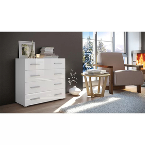 Moderne minimalist ische weiße Kommode Nordic Schlafzimmer Schublade Wohnzimmer Schränke - Product Image 6