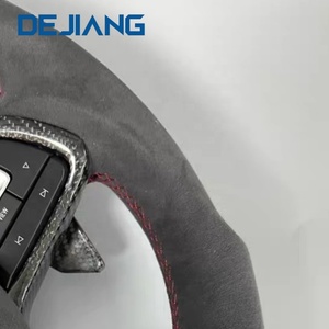 Volant sport en fibre de carbone pour Volkswagen VW GOLF <span class=keywords><strong>POLO</strong></span> MK6 MK7 avec affichage LED en fibre de carbone - Product Image 4