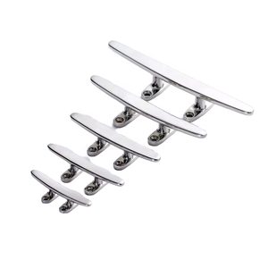 Acier inoxydable 316 Marine Dock Corde D'amarrage Bitt Silhouette Basse Taquet 100mm(4 Pouces) Navire Kayak Yacht Bateau Matériel Accessoires - Product Image 5
