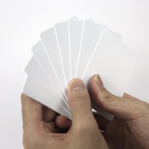 YTS Factory Price PVC Waterproof Plastic Gift Membership White Sublimation <b>Blanks</b> Card - Product Image 5