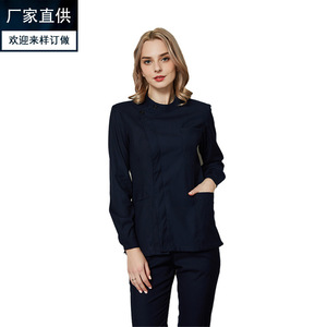 Vêtements de travail pour toilettage d'animaux, uniforme de médecin, uniforme d'infirmière, uniforme d'infirmière en deux pièces, vêtements de protection pour infirmière dentiste - Product Image 1
