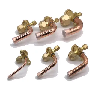 Customize 2 Way 3 Way Refrigeration Parts Air Conditioner Service Valve