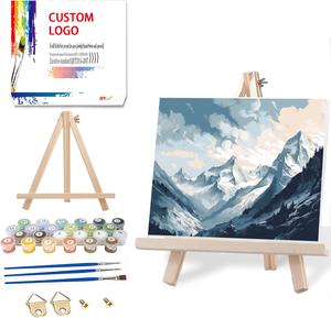Vente en gros de pivoines à numéro-Kits de <span class=keywords><strong>peinture</strong></span> par numéros de qualité supérieure pour adultes, amusants et relaxants - Product Image 1