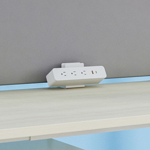 Porta telefono portatile Powerstrip OMNI pinza Powerstrip Desktop per noi-Standard a tre punte spine tensione nominale 120V nominale 15A - Product Image 4