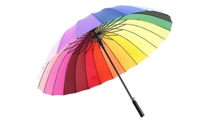 Ombrello Colorato Impermeabile ad Alta Densità, Fabbrica di Shenzhen, Personalizzazione Logo Giapponese, Ombrello Arcobaleno - Product Image 3