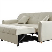 Nouveau canapé-lit multifonctionnel en tissu, moderne, simple, pliable, double usage, petit canapé-lit pour la maison, salon, chambre à coucher