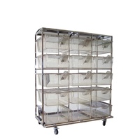 Cage d'élevage de cochon d'inde de laboratoire CR200-15 en Polycarbonate