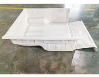 Convient pour Hilux Revo Vigo SR5 Version Moyen-Orient Kits d'intérieur thaïlandais avec boîte arrière en plastique blanc Boîte à trésors et tapis de voiture