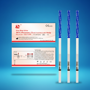 Bandelettes de test de grossesse précoce DEEPBLU HCG <span class=keywords><strong>urinaire</strong></span>, approuvées CE, détection précise à 99,5 % avec méthode de l'or colloïdal, 3 ans - Product Image 6