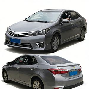 Kit de carrocería de coche para <span class=keywords><strong>Toyota</strong></span> Altis y para <span class=keywords><strong>Corolla</strong></span> 2014-2016 Kit de parachoques actualización gancho de remolque labio delantero labio trasero faldas laterales Material plástico - Product Image 3