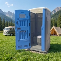 Toilettes portables en HDPE pour la location en usine et les chantiers de construction – Mobiles et durables en plastique