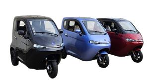 Scooter Cabine Néerlandais Deux Personnes Cargo Fermé Passager Vélo Électrique Entièrement Fermé <span class=keywords><strong>Taxi</strong></span> Cargo Moto - Product Image 2